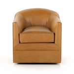 Product Image 10 for Quinton Round Swivel Accent Chair - Ontario Camel from Four Hands