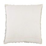 Product Image 7 for Kaz Textured Ivory/ Light Blue Throw Pillow 22 inch from Jaipur