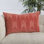 Product Image 8 for Bourdelle Chevron Pink Lumbar Pillow from Jaipur 