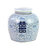 Product Image 1 for Blue & White Ming Jar Double Happiness from Legend of Asia