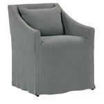 Product Image 2 for Odessa Arm Chair With Slip And Castered Leg from Rowe Furniture