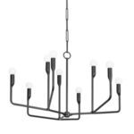 Product Image 1 for Norman Forged Iron 9-Light Chandelier from Troy Lighting