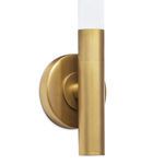 Product Image 3 for Wick Steel Sconce Single - Natural Brass from Regina Andrew Design