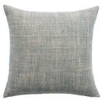 Product Image 3 for Neem X Priangan Handmade Solid Blue / Cream Pillow from Jaipur 