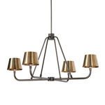 Product Image 3 for Dudley Antique Iron Chandelier from Four Hands