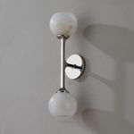 Product Image 4 for Melton 2-Light Wall Sconce - Polished Nickel from Hudson Valley