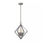 Product Image 1 for Milo 4 Light Chandelier In Weathered Zinc from Elk Lighting