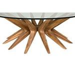 Product Image 5 for Waldo Round Glass Coffee Table from Noir