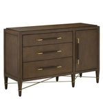 Product Image 1 for Verona Chanterelle Three-Drawer Chest from Currey & Company