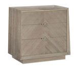 Product Image 1 for Brown Wood Modern Crossed Purposes Nightstand from Caracole