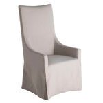 Product Image 1 for Kayla Ivory Beige Upholstered Dining Chair from Gabby