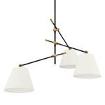 Product Image 2 for Navin Patina Brass 3-Light Chandelier from Troy Lighting