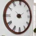 Product Image 2 for Uttermost Amarion 60" Copper Wall Clock from Uttermost