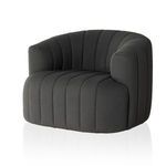 Product Image 1 for Elliana Fiqa Charcoal Boucle Swivel Accent Chair from Four Hands