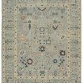 Product Image 7 for Nysa Hand-Knotted Floral Blue / Green Rug 10' x 14' from Jaipur 