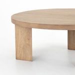 Product Image 9 for Mesa Light Brushed Parawood Round Coffee Table from Four Hands