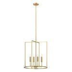 Product Image 2 for 4-Light Pendant in Natural Brass from Savoy House
