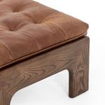 Product Image 3 for Halston Top Grain Leather Ottoman - Heirloom Sienna from Four Hands