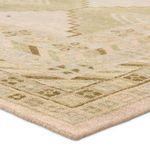 Product Image 2 for Enfield Handknotted Trellis Green / Light Blue Rug from Jaipur 