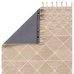 Product Image 8 for Nikki Chu by Rhea Handmade Trellis Tan / Ivory Rug 8' x 10' from Jaipur