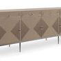 Product Image 1 for Brown Wood Modern Low Rise Sideboard from Caracole