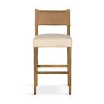 Product Image 4 for Ferris Top Grain Leather Stool - Winchester Beige from Four Hands