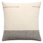 Product Image 1 for Neem X Naenia Handmade Geometric Natural / Gray Pillow from Jaipur
