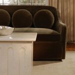 Product Image 5 for Forum Cream Marble Side Table from Moe's