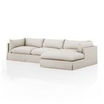 Product Image 7 for Habitat 2 Piece 133" Sectional from Four Hands