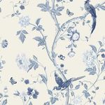 Product Image 1 for Laura Ashley Summer Palace Royal Blue Wallpaper from Graham & Brown