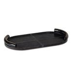 Product Image 1 for Forte Leather Oval Tray from Regina Andrew Design