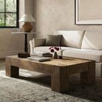 Product Image 16 for Abaso Rustic Oak Wormwood Rectangular Coffee Table from Four Hands