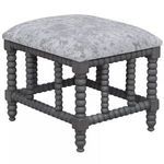 Product Image 3 for Estes Faux Cow Hide Small Bench from Uttermost