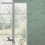 Product Image 2 for Laura Ashley Swans Jade Green Wallpaper from Graham & Brown