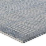Product Image 2 for Dounia Transitional Striped Blue/ Light Gray Rug - 18" Swatch from Jaipur 
