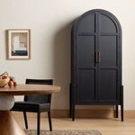 Product Image 36 for Tolle Arched Black Two-Door Cabinet from Four Hands