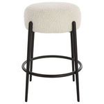 Product Image 5 for Arles Plush Counter Stool from Uttermost