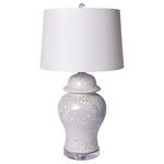 Product Image 2 for Crystal Shell Porcelain Temple Jar Lamp from Legend of Asia