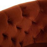 Product Image 23 for Hanover Upholstered Sapphire Rust Round Swivel Accent Chair from Four Hands