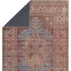 Product Image 6 for Vacherie Medallion Red/ Blue Rug from Jaipur