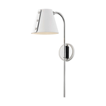 Product Image 1 for Meta 1 Light Wall Sconce With Plug from Mitzi