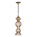 Product Image 1 for Pomfret 1 Light Pendant With Bronze Glass from Hudson Valley