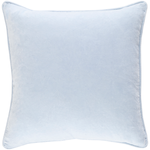Product Image 2 for Safflower Pale Blue Velvet Pillow  from Surya