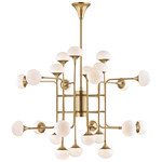 Product Image 1 for Fleming 24 Light Chandelier from Hudson Valley