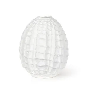 Product Image 1 for Caspian White Ceramic Vase from Regina Andrew Design