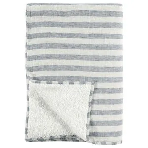 Product Image 1 for TC Cyprus Ivory/Blue Throw from Classic Home Furnishings