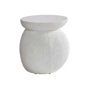 Product Image 2 for Corsica White Ceramic Outdoor Accent Table from Bernhardt Furniture