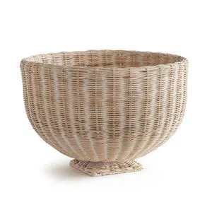 Product Image 1 for Charleston Rattan Footed Bowl from Napa Home And Garden