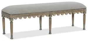 Product Image 2 for Boheme Madera Bed Bench from Hooker Furniture
