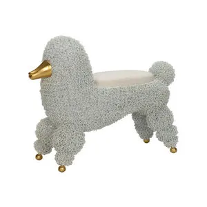 Product Image 1 for Ooh La La Poodle Stool from Chelsea House
